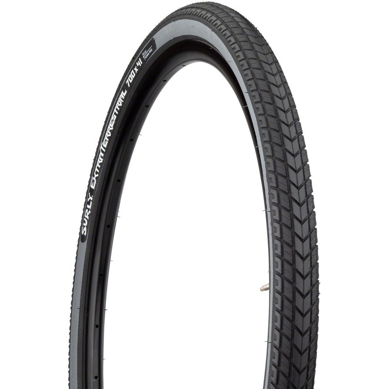 Surly ExtraTerrestrial Tire – 700 x 41 Tubeless Folding Black/Slate 60tpi