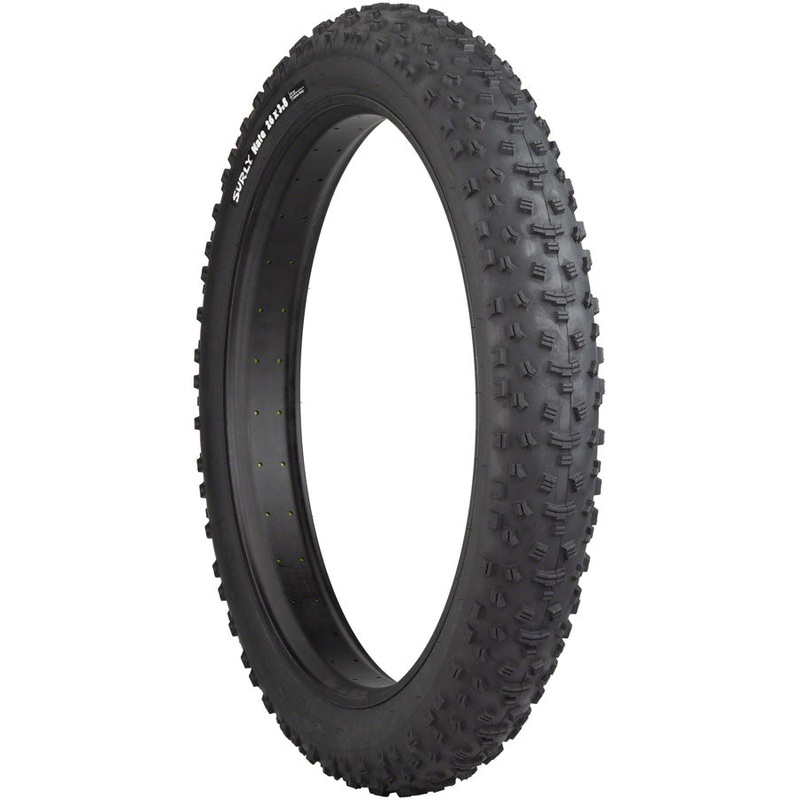 Surly Nate Tire – 26 x 3.8 Tubeless Folding Black 120tpi