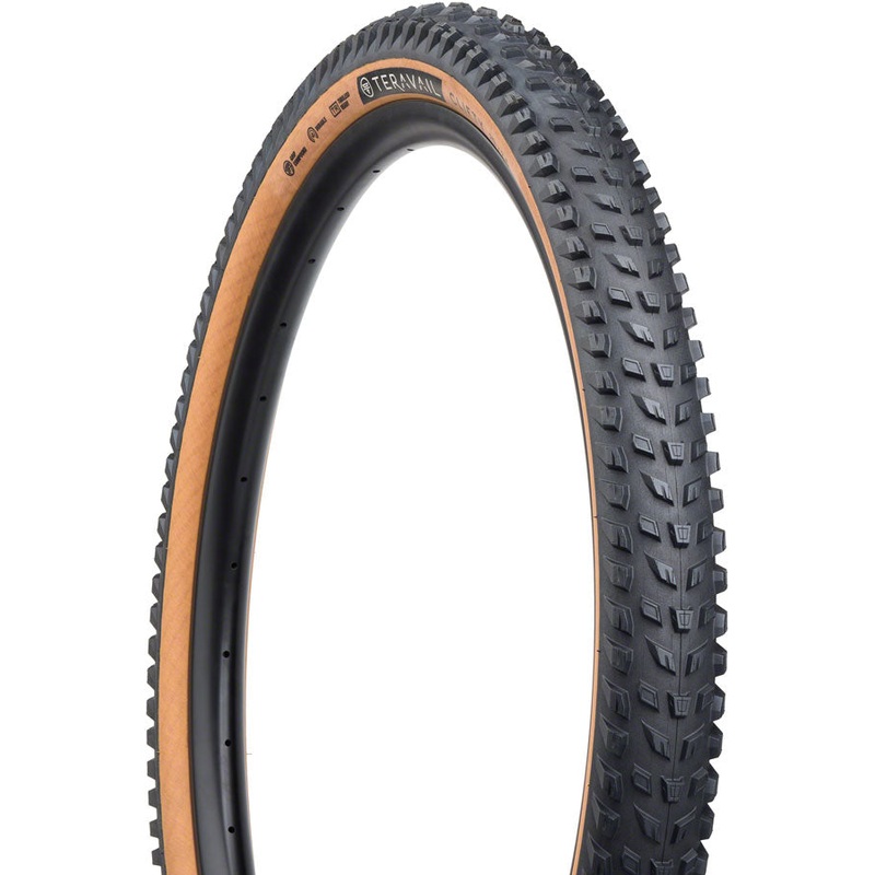 Teravail Clifty Tire – 29 x 2.5 Tubeless Folding Tan Durable Plus Grip Plus Compound