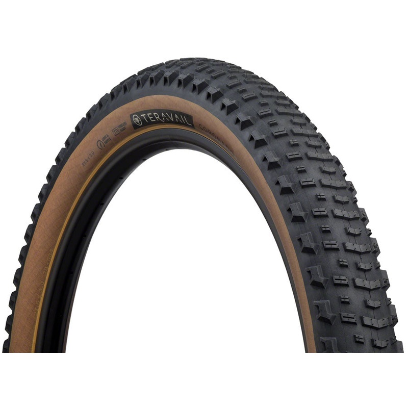 Teravail Coronado Tire – 27.5 x 3 Tubeless Folding Tan Light and Supple