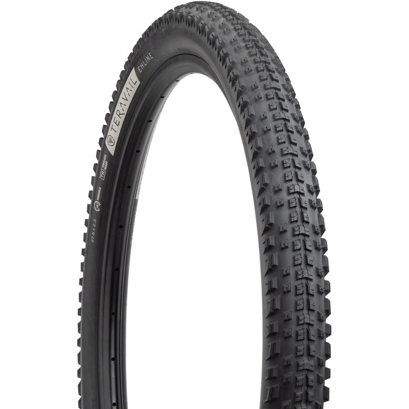 Teravail Ehline Tire – 27.5 x 2.3 Tubeless Folding BLK Light Supple Fast Compound