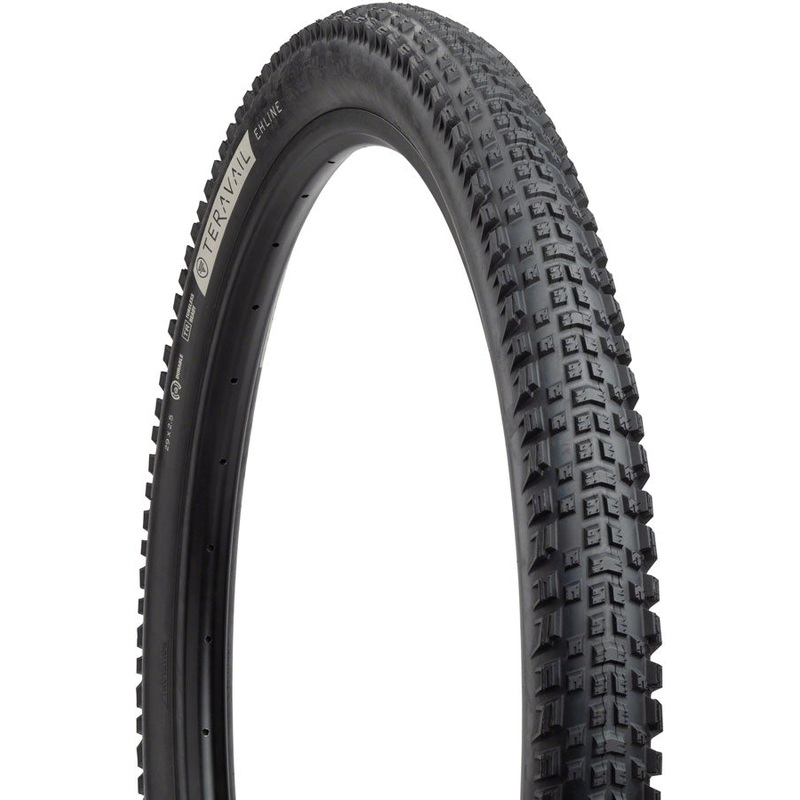 Teravail Ehline Tire – 29 x 2.5 Tubeless Folding Black Durable Fast Compound