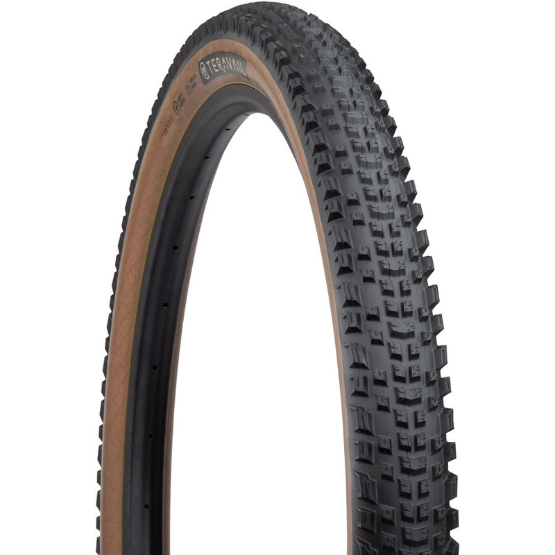 Teravail Ehline Tire – 29 x 2.5 Tubeless Folding Tan Light and Supple