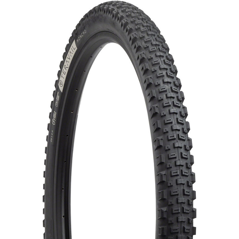 Teravail Honcho Tire – 29 x 2.4 Tubeless Folding Black Durable Grip Compound