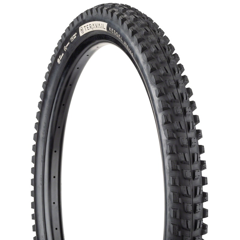 Teravail Kessel Tire – 27.5 x 2.5 Tubeless Folding Black Durable