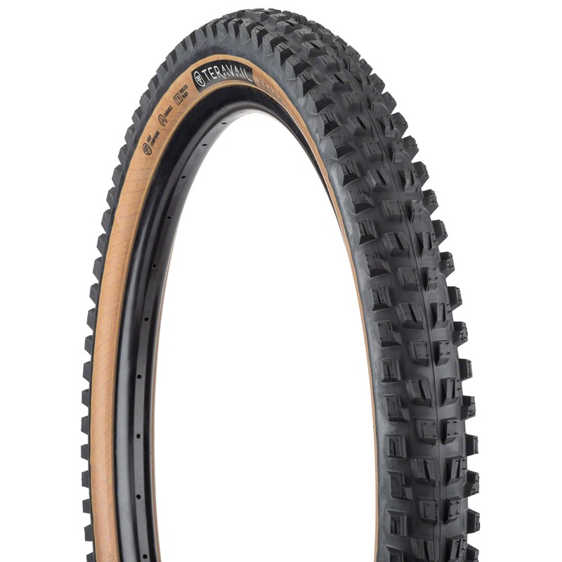 Teravail Kessel Tire – 27.5 x 2.5 Tubeless Folding Tan Durable