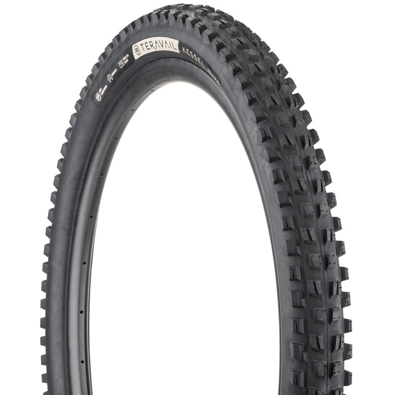 Teravail Kessel Tire – 29 x 2.6 Tubeless Folding Black Ultra Durable