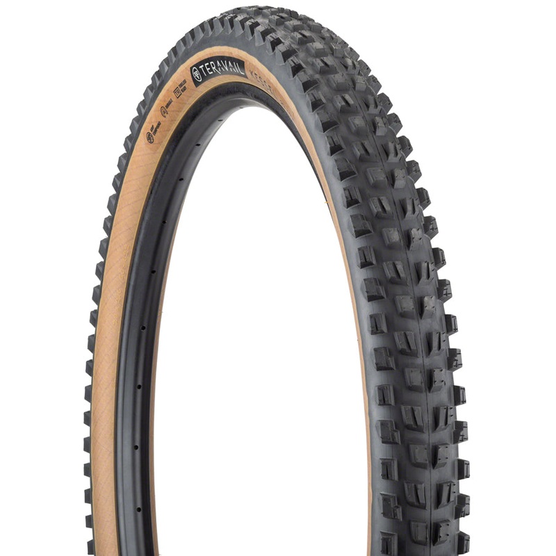 Teravail Kessel Tire – 29 x 2.6 Tubeless Folding Tan Durable