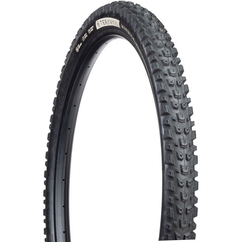 Teravail Warwick Tire – 29 x 2.3 Tubeless Folding BLK Ultra-Durable Grip Compund