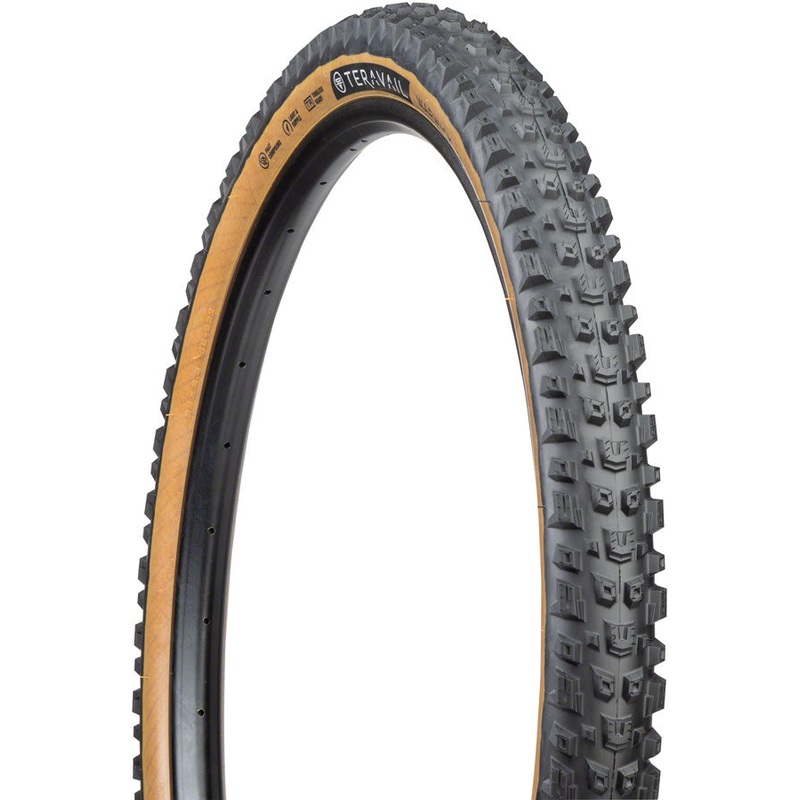 Teravail Warwick Tire – 29 x 2.3 Tubeless Folding Tan Light Supple Fast Compound