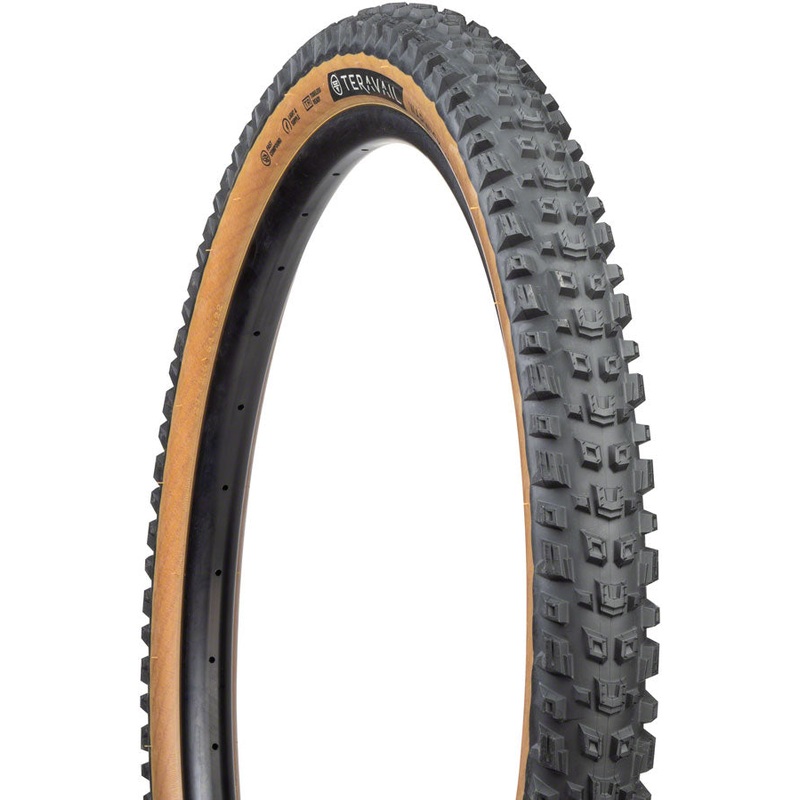 Teravail Warwick Tire – 29 x 2.5 Tubeless Folding Tan Light Supple Fast Compound