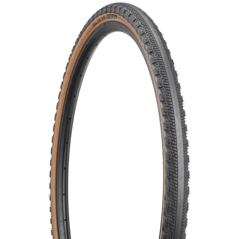 Teravail Washburn Tire – 700 x 42 Tubeless Folding Tan Light and Supple