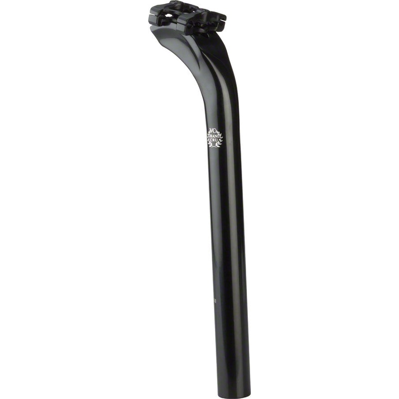 Velo Orange Grand Cru Long Setback Seatpost MKII 30.2mm Setback 27.2mm 300mm BLK