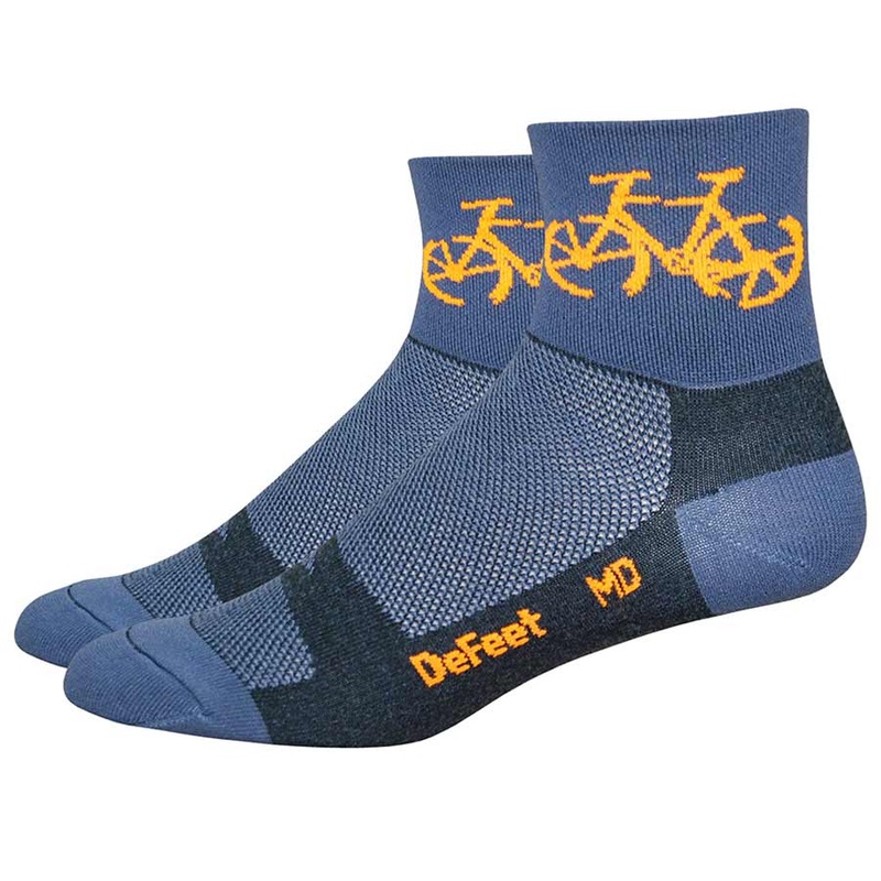 DeFeet Aireator 3″ Socks Townee Charcoal M Pair