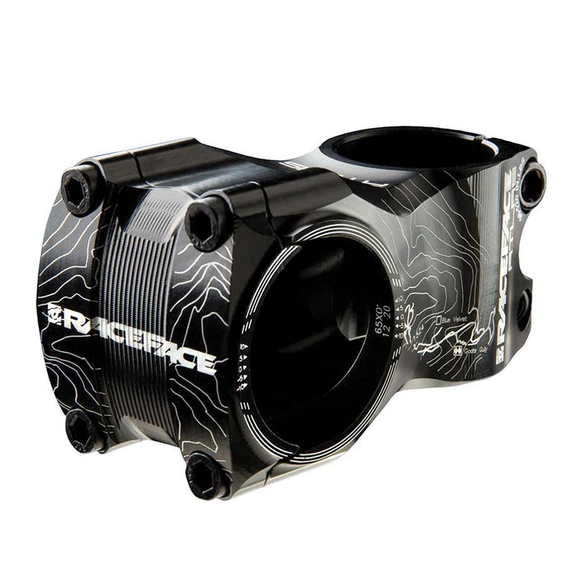 RaceFace Atlas 35 Stem – 50mm 35 Clamp +/-0 1 1/8″ Aluminum Black