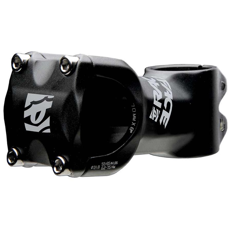 RaceFace Ride XC Stem – 60mm 31.8 Clamp +/-6 1 1/8″ Aluminum Black