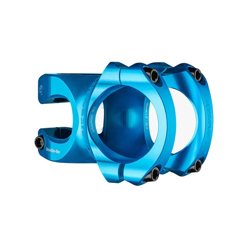 RaceFace Turbine R 35 Stem – 32mm 35mm Clamp +/-0 1 1/8″ Blue