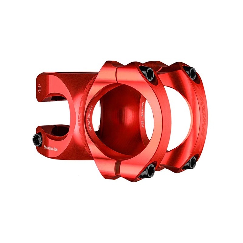 RaceFace Turbine R 35 Stem – 32mm 35mm Clamp +/-0 1 1/8″ Red