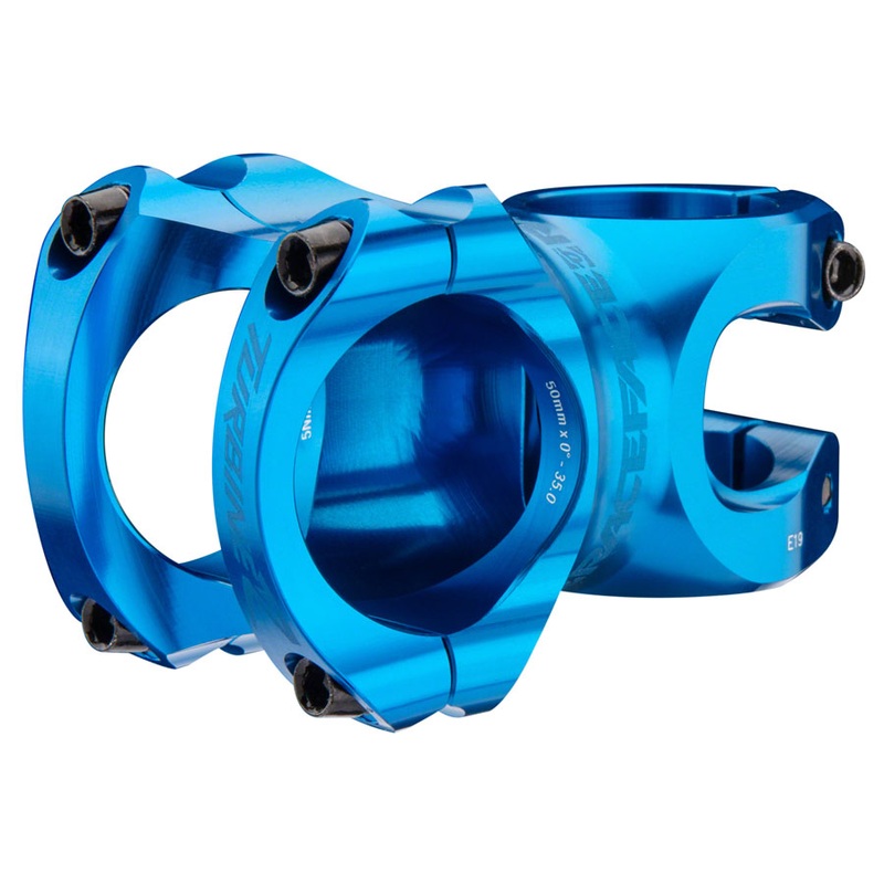 RaceFace Turbine R 35 Stem – 50mm 35mm Clamp +/-0 1 1/8″ Blue