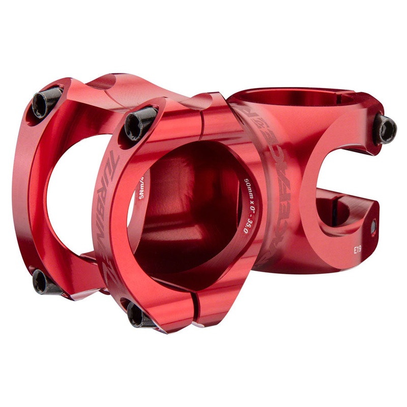RaceFace Turbine R 35 Stem – 50mm 35mm Clamp +/-0 1 1/8″ Red