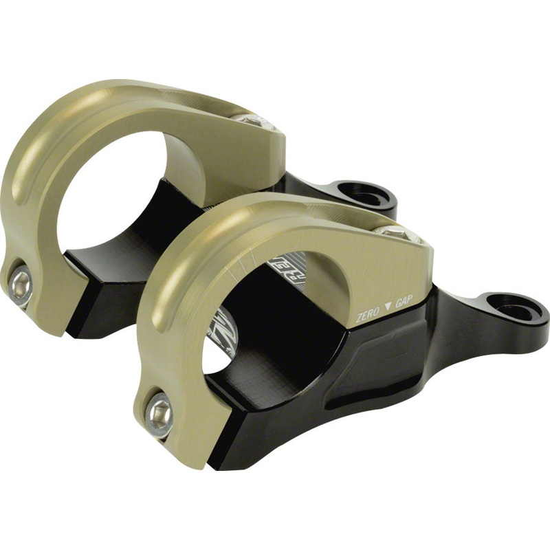 Renthal Integra II Stem – 45mm 31.8 Clamp +/-0 Direct Mount Aluminum BLK/Gold