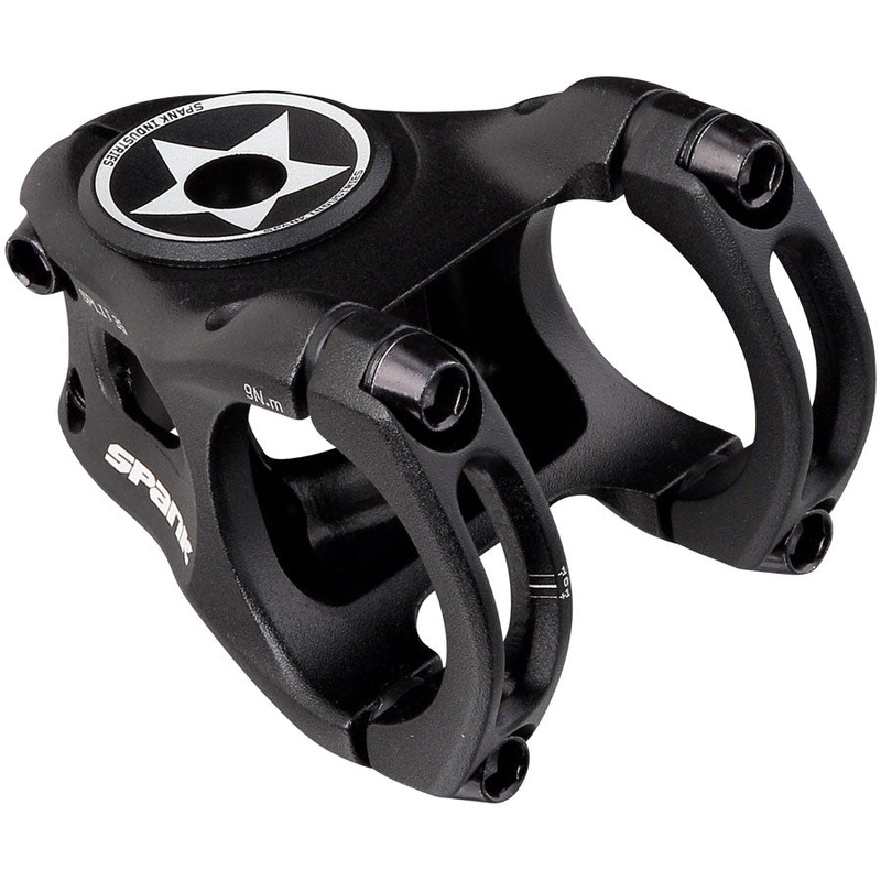 Spank Split 35 Stem – 35mm 35 Clamp +/-0 1 1/8″ Aluminum Black