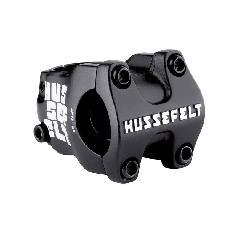 TruVativ Hussefelt Stem – 60mm 31.8 Clamp +/-0 1 1/8″ Aluminum Black