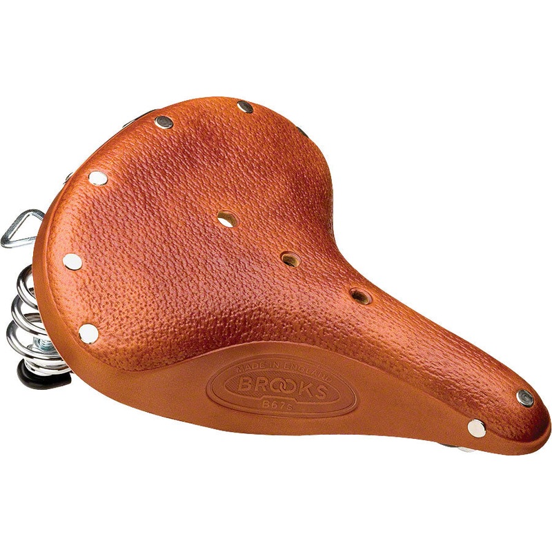 Brooks B67 Saddle – Steel Honey Womens