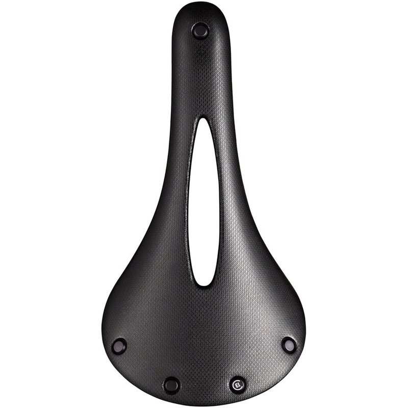 Brooks C13 Carved Saddle – Carbon Black 158mm