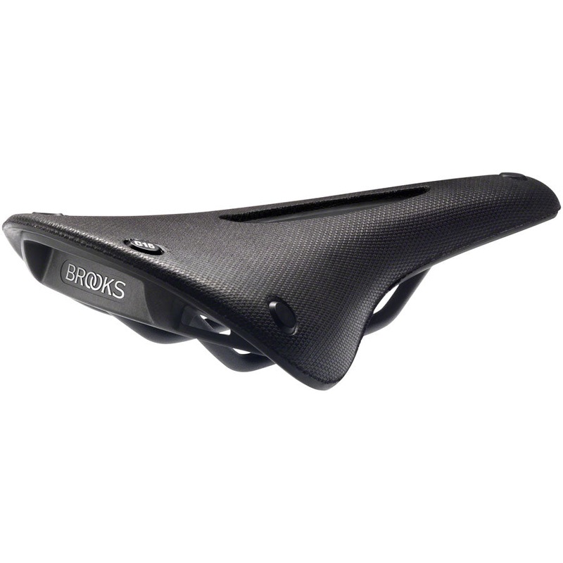 Brooks C15 Carved All Weather Saddle – Steel Black Mens