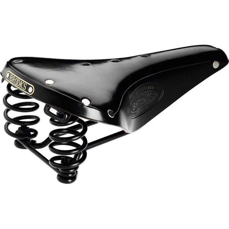 Brooks Flyer Saddle – Steel Black Mens