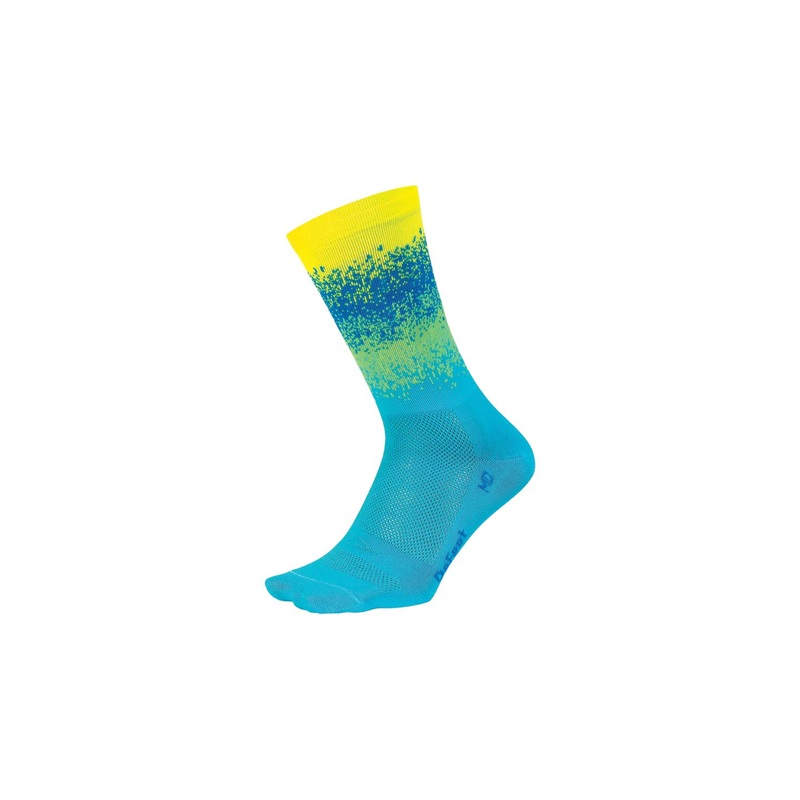 DeFeet Aireator 6″ Socks Royal/Defeet Blue/Process Blue/Carolina XL