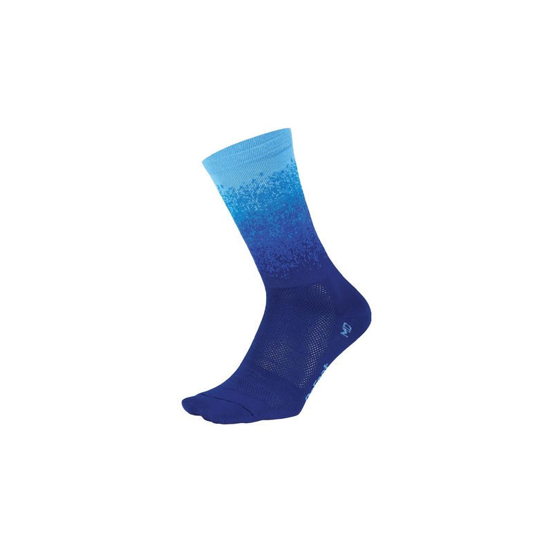 DeFeet Aireator 6″ Socks Royal/Neptune/Carolina XL Pair