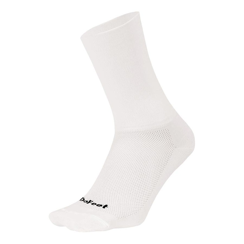DeFeet Aireator 6″ Socks White L Pair