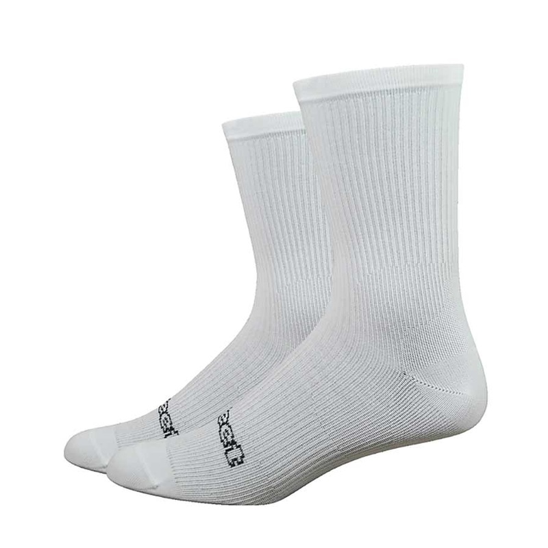 DeFeet Evo 6″ Classique Socks White L