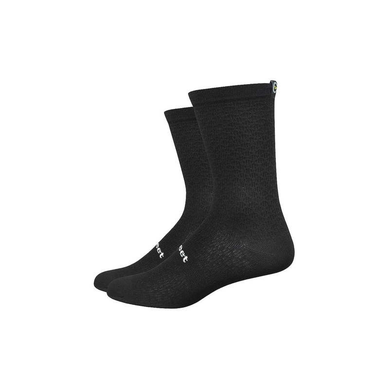 DeFeet Evo 6″ Mont Ventoux Socks Black M Pair
