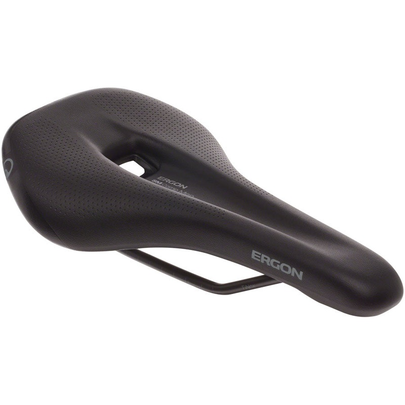 Ergon SM Comp Saddle – Steel Stealth Mens Medium/Large