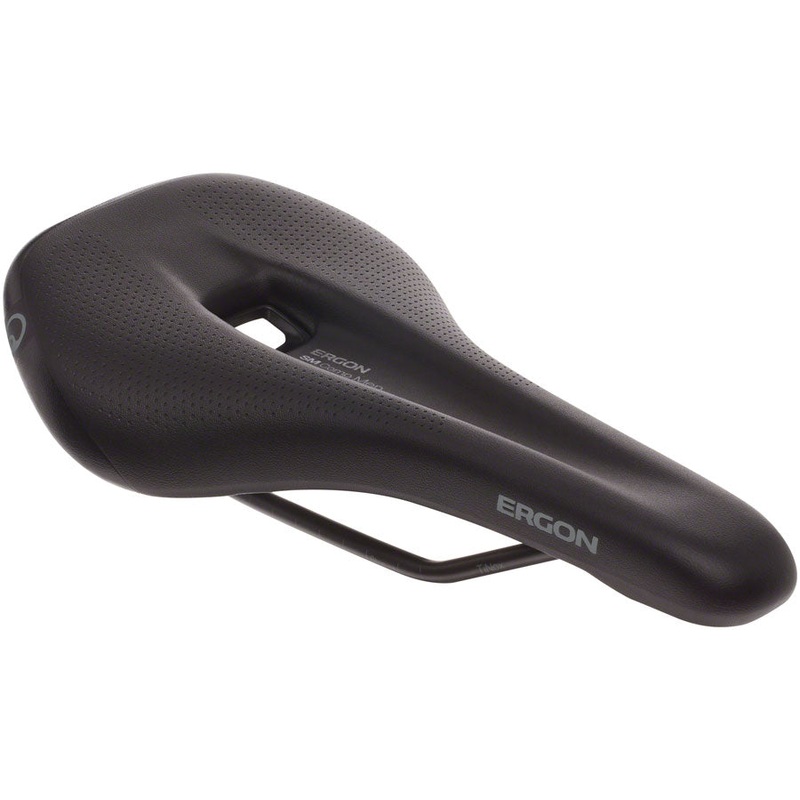 Ergon SM Comp Saddle – Steel Stealth Mens Small/Medium