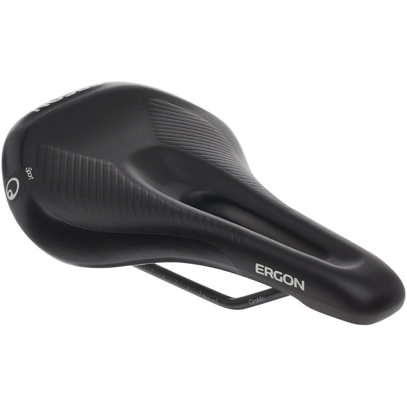Ergon SM E Mountain Sport Saddle – Chromoly Stealth Womens Medium/Large