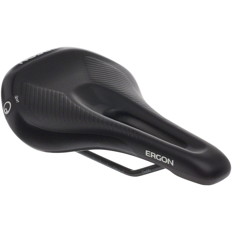 Ergon SM E Mountain Sport Saddle – Chromoly Stealth Womens Small/Medium