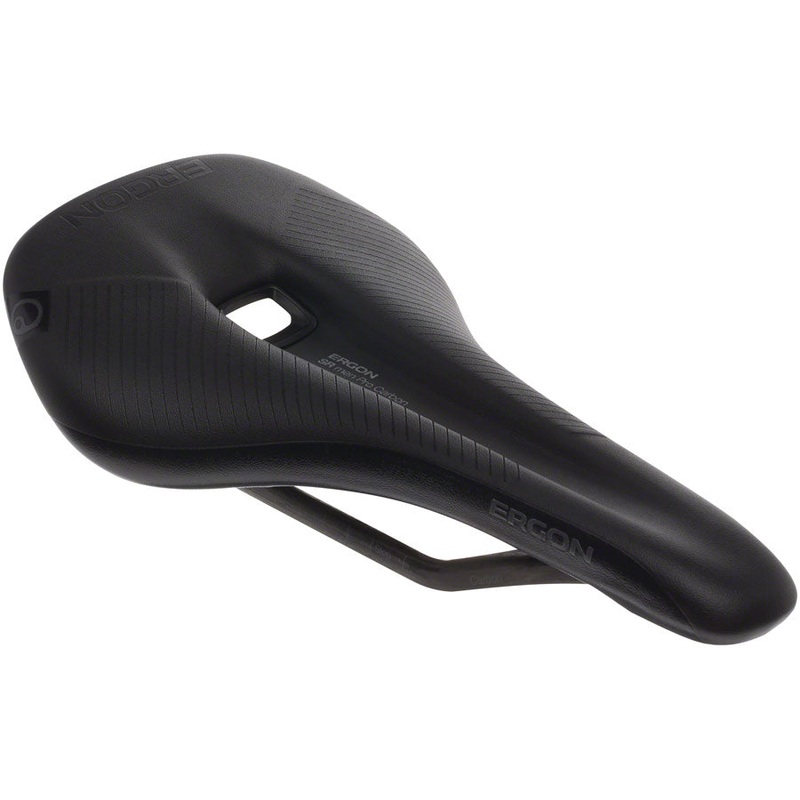 Ergon SR Pro Carbon Saddle – Carbon Stealth Mens Small/Medium