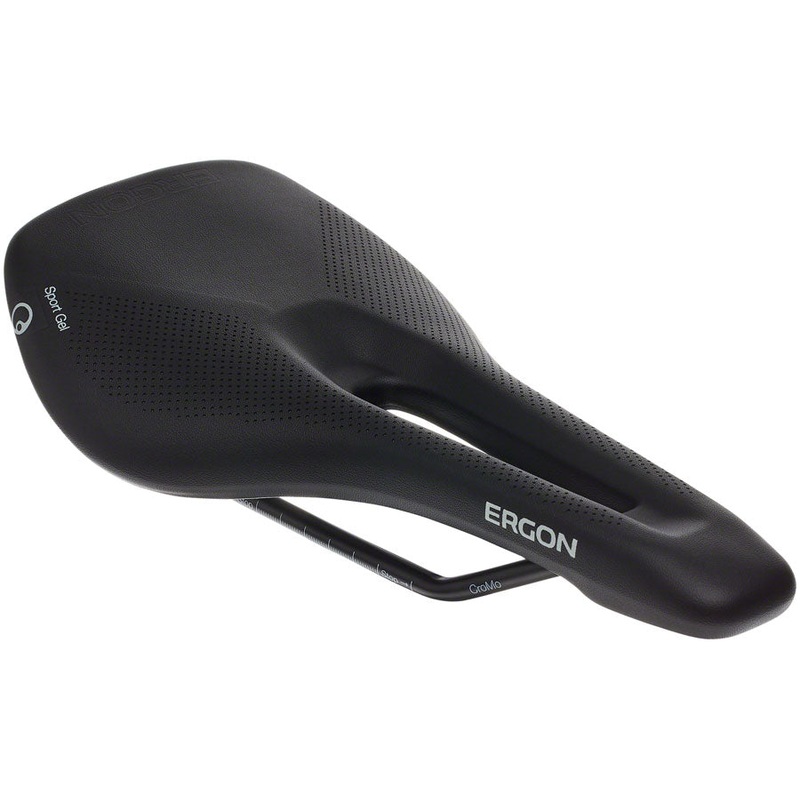 Ergon SR Sport Gel Saddle – Chromoly Black Womens Small/Medium