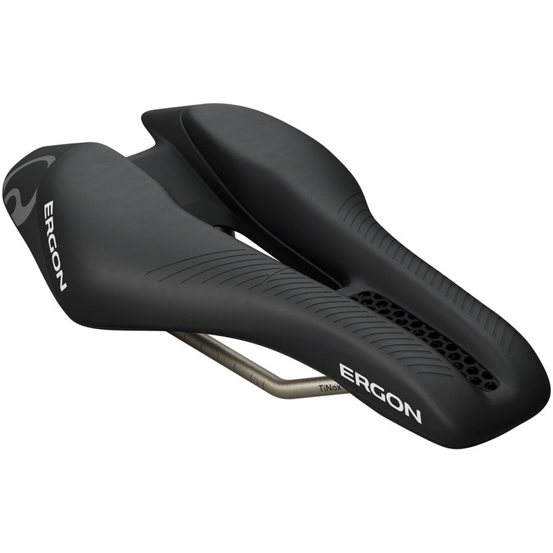 Ergon SR Triathlon Saddle – Womens Black Front