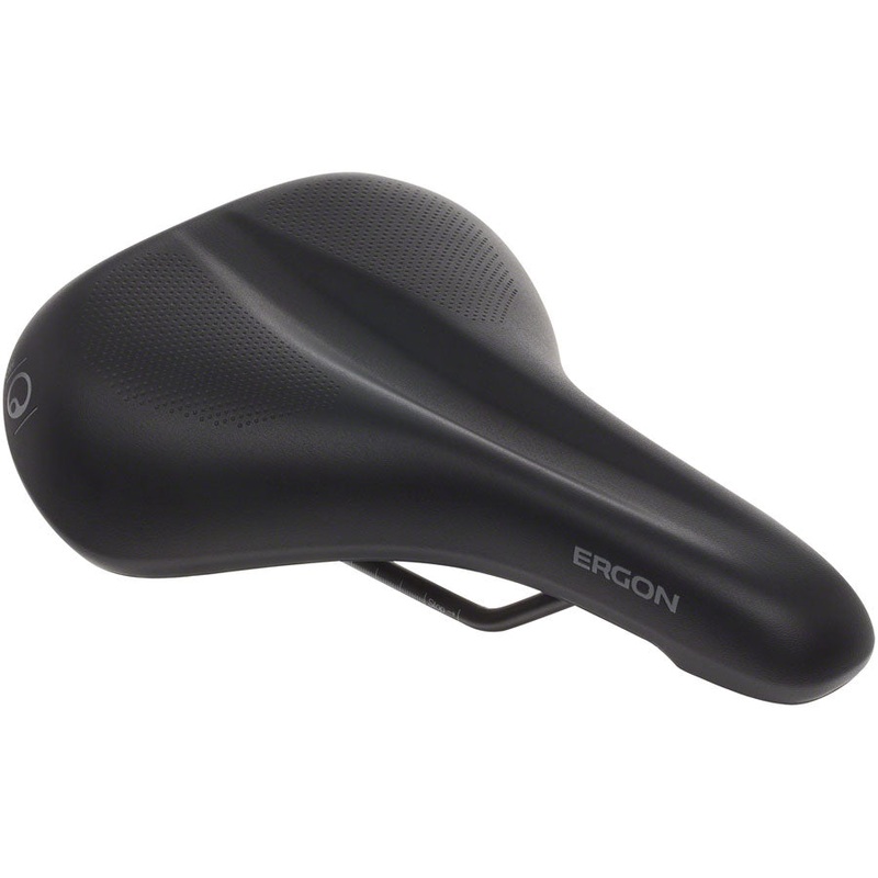 Ergon ST Gel Saddle – Chromoly Black Mens Medium/Large