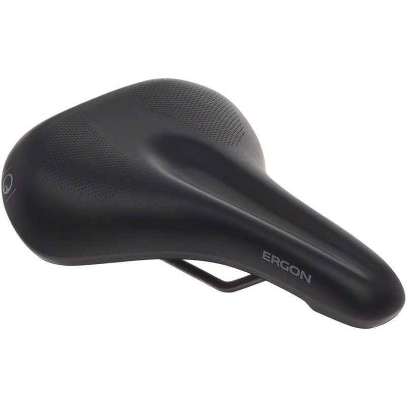 Ergon ST Gel Saddle – Chromoly Black Womens Medium/Large