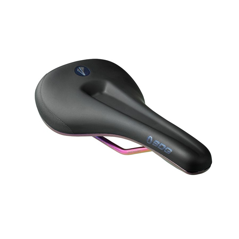 SDG Bel-Air V3 Max Saddle Lux-Alloy Rails Black/Oil-Slic