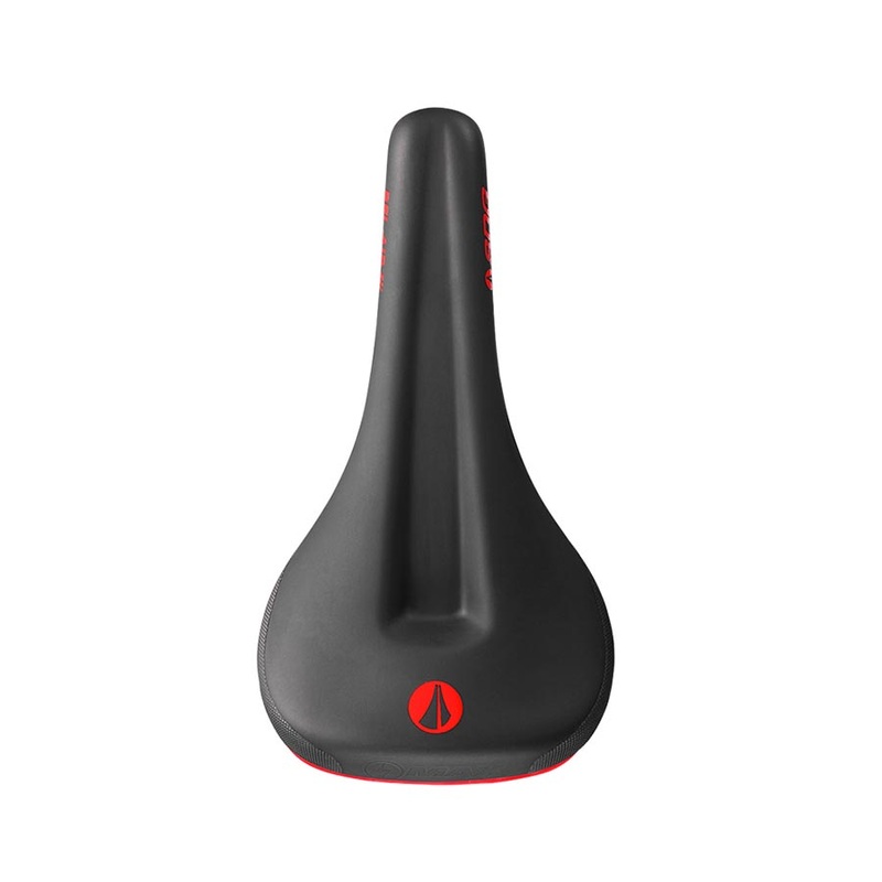 SDG Bel-Air V3 Max Saddle Lux-Alloy Rails Black/Red