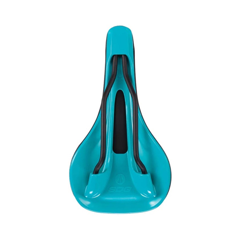 SDG Components Bel-Air V3 MAX Saddle 260 x 140mm Unisex 255g Black/Turquoise