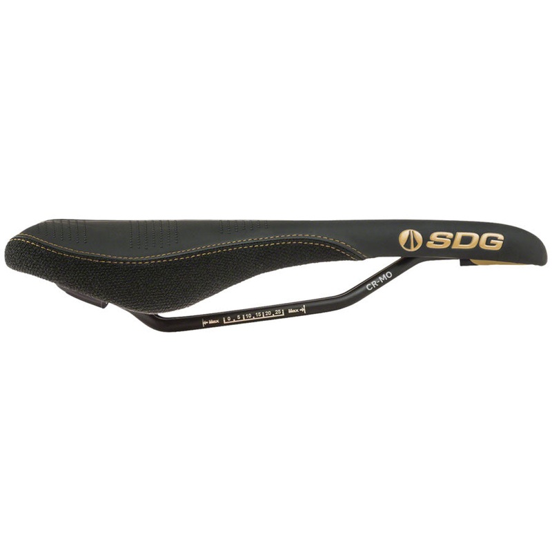 SDG Radar Saddle – Chromoly Black/Tan