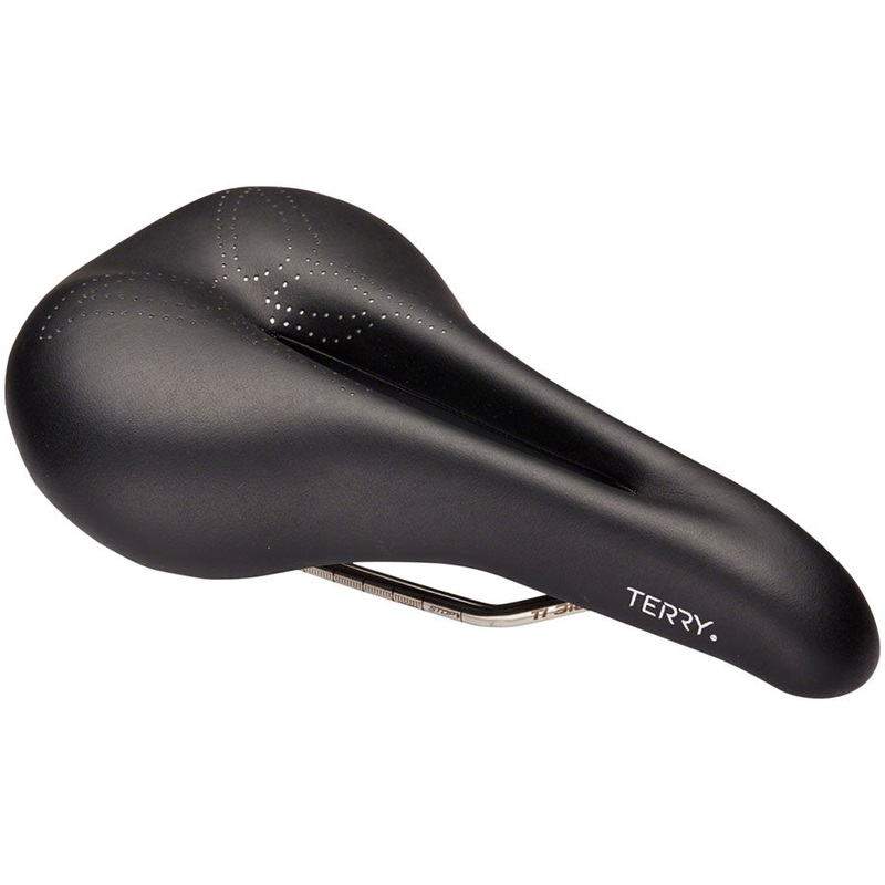 Terry Butterfly Ti Gel+ Saddle – Titanium Black Womens